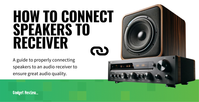 how to connect speakers to reciever guide