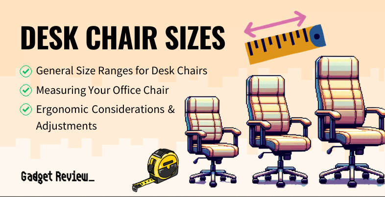 Desk Chair Sizes – How to Measure Your Office Chair